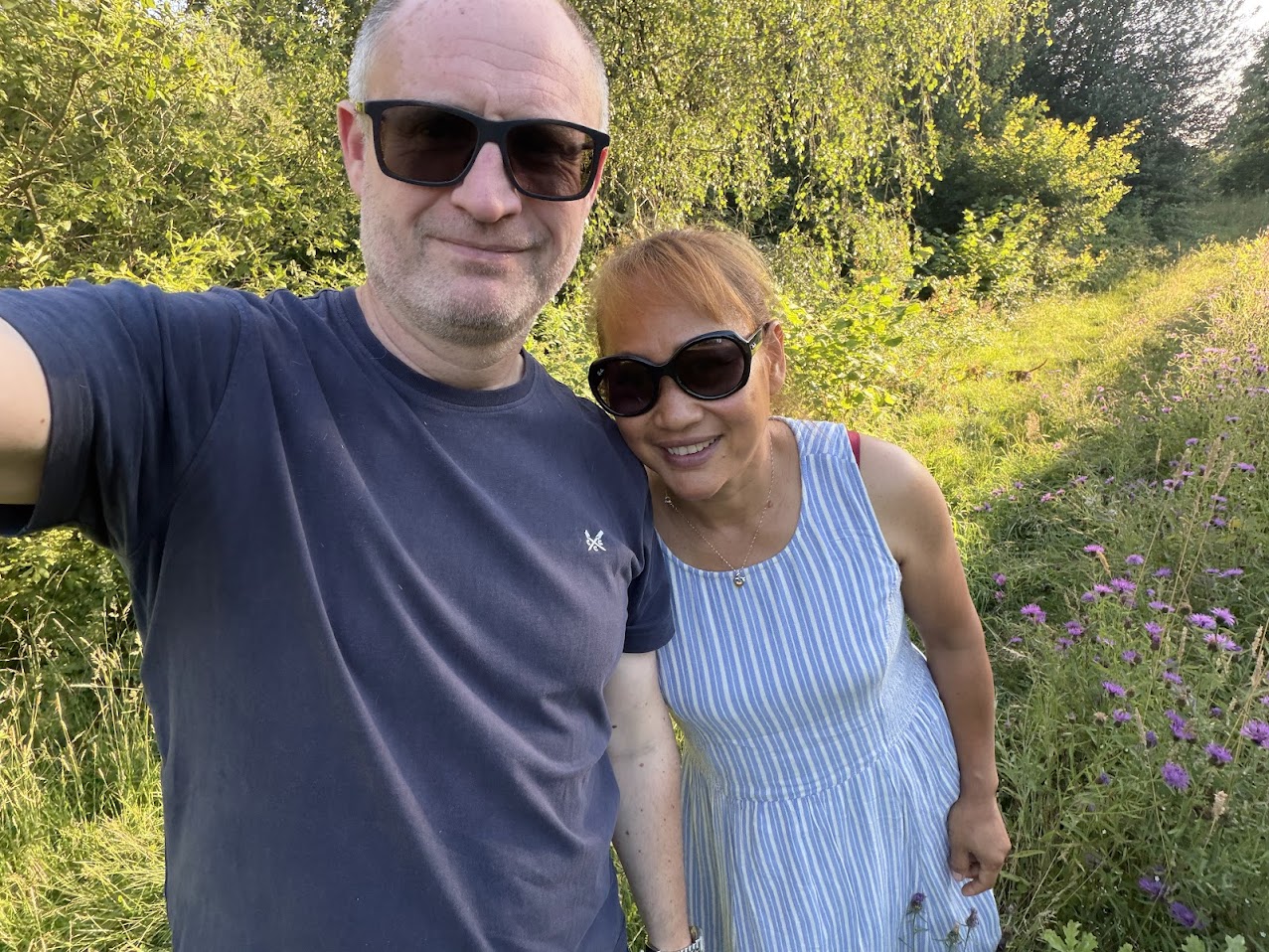 Tom and Pen, the people behind ThaiSo Catering and MenuM8